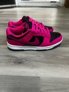 Nike Women’s Dunk Low  - Hot Pink & Black